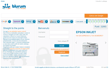 Tablet Screenshot of blurum.it